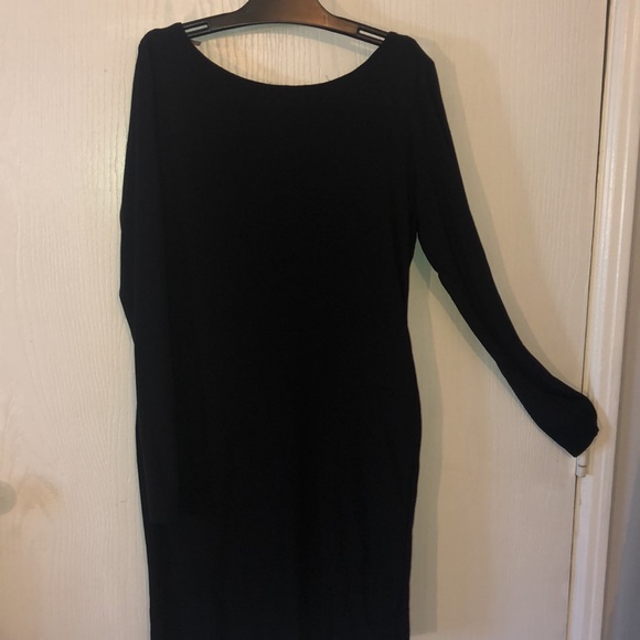 Black long sleeve dress  brand  fashion junked  size L - Picture 4 of 5